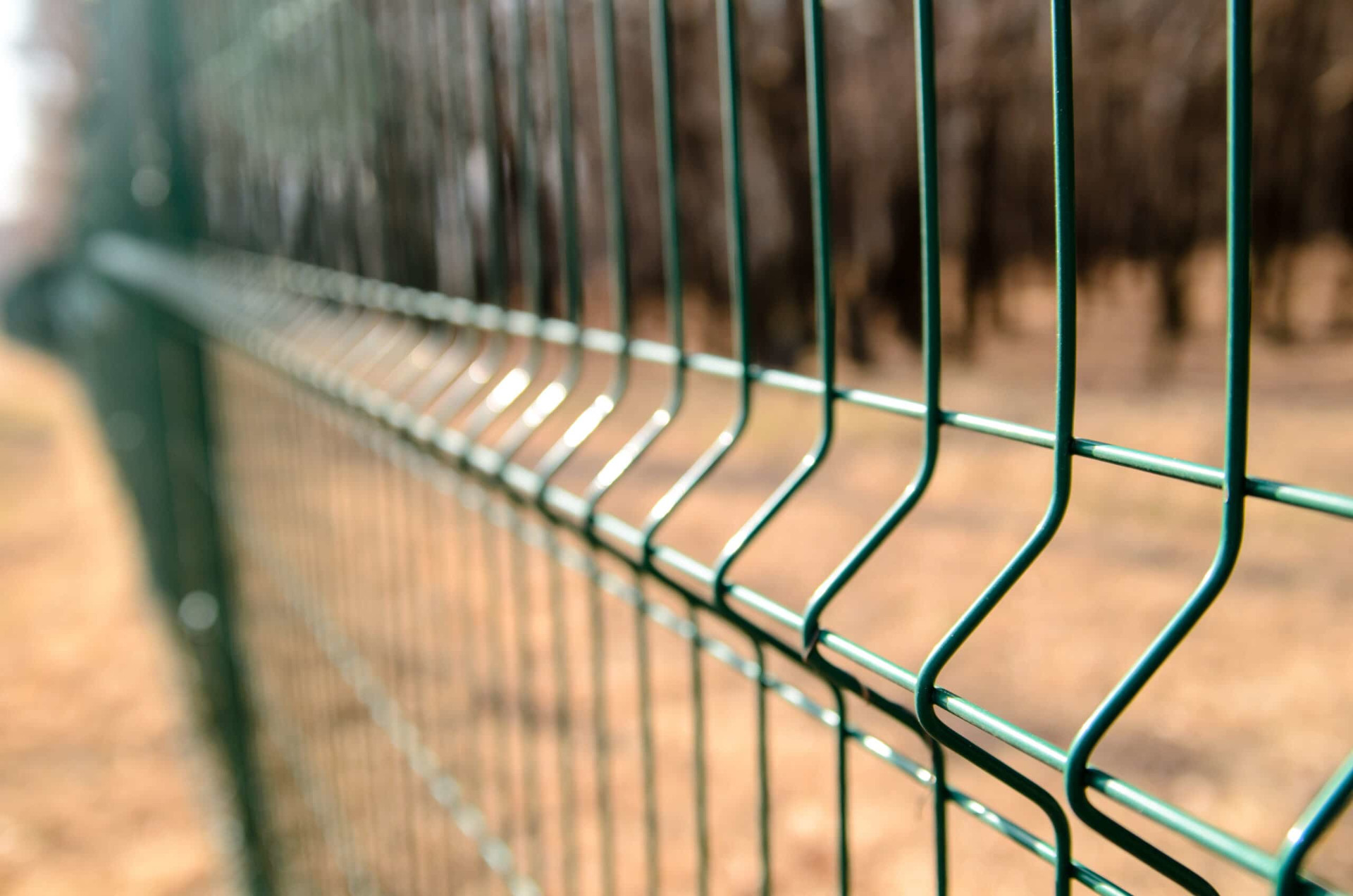 Doppelstabmattenzaun in Anthrazit — Komabud Zäune